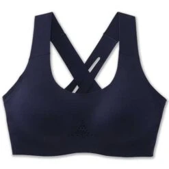 BROOKS Women's Dare Crossback 2.0 Run Bra - Navy