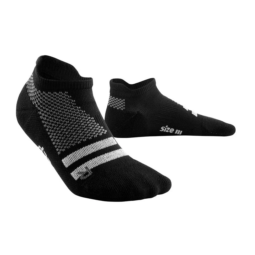 CEP Men's Training No Show Socks -Black Training